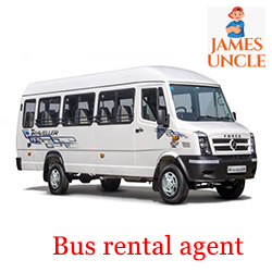 26 Seater Luxury Bus AC Non AC rental agent Mr. Sunny Das in Madhyamgram Bazar